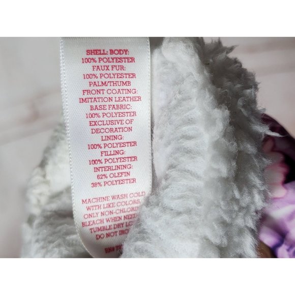 2015 Authentic American Heritage Small(4-6) 3M Thinsulate Insulation Floral Glov - Picture 8 of 14